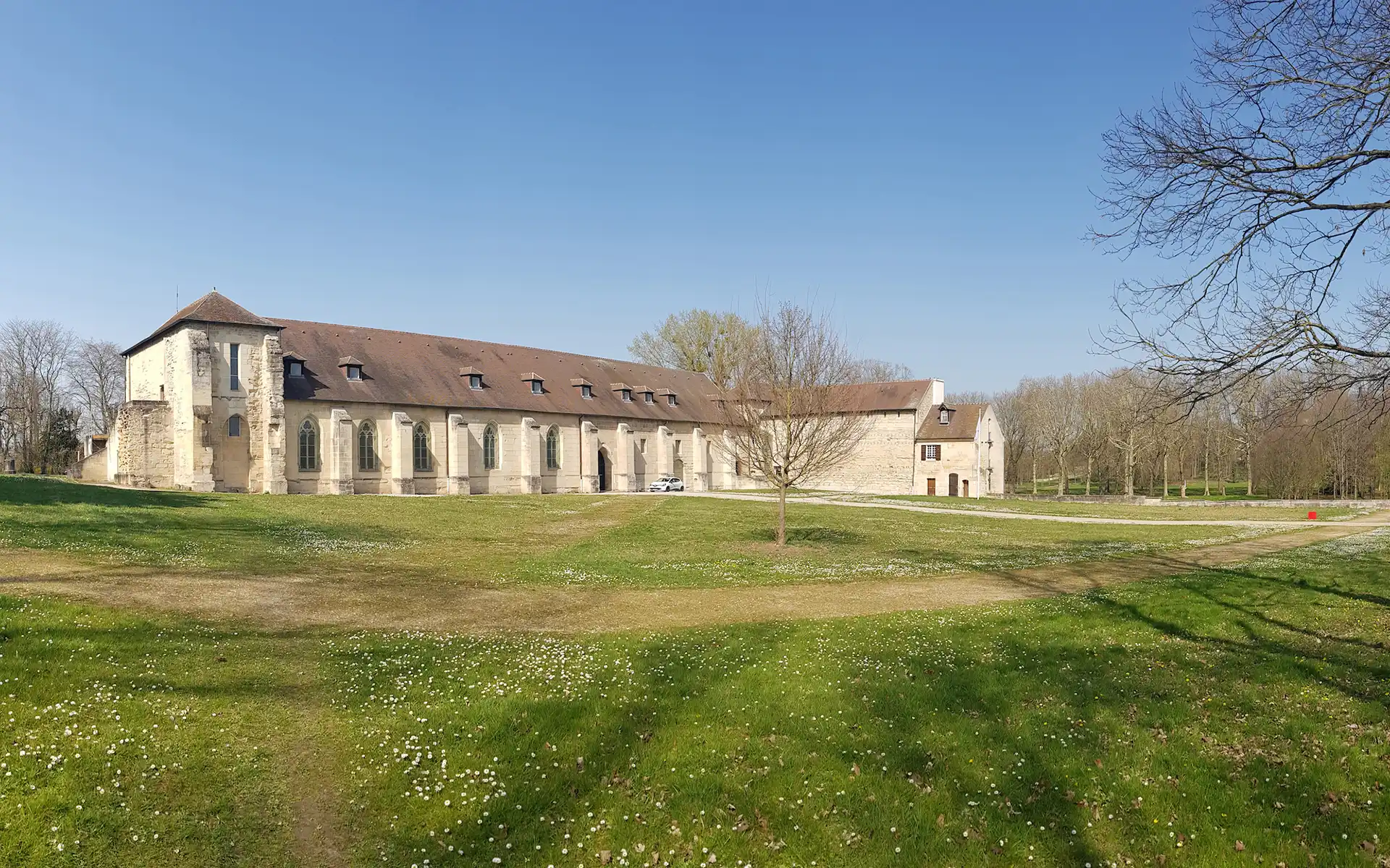 Panorama de l'abbaye